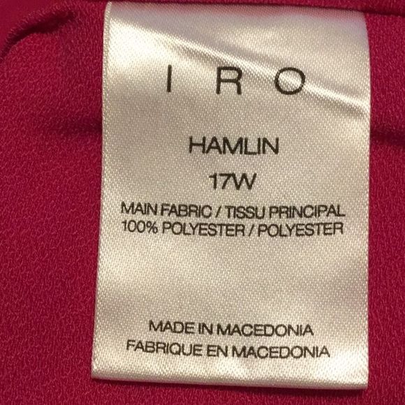 IRO Hamlin Asymmetric Crepe Dress - Picture 8 of 8